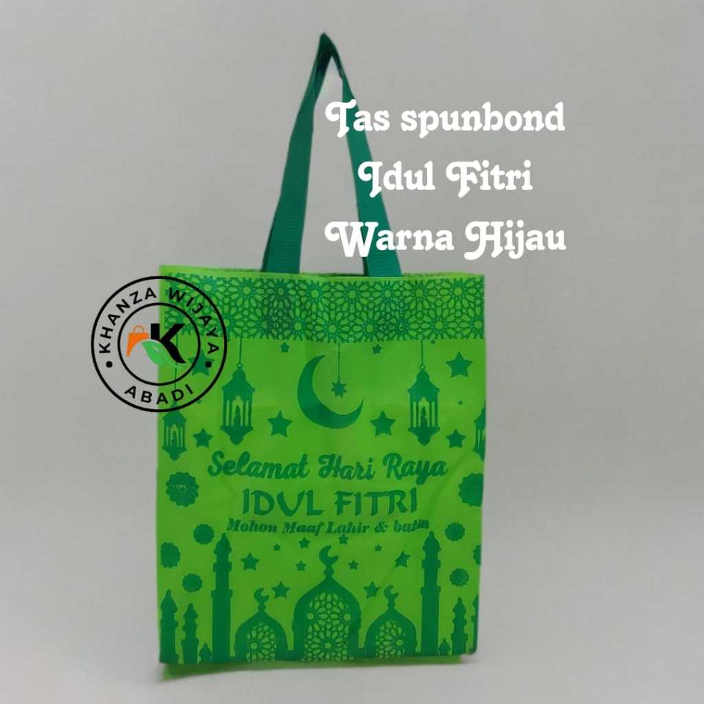 

Goodie bag Lebaran 25x35 / Tas Lebaran Hls uk 25x35 / sablon 4sisi / Harga Lusinan