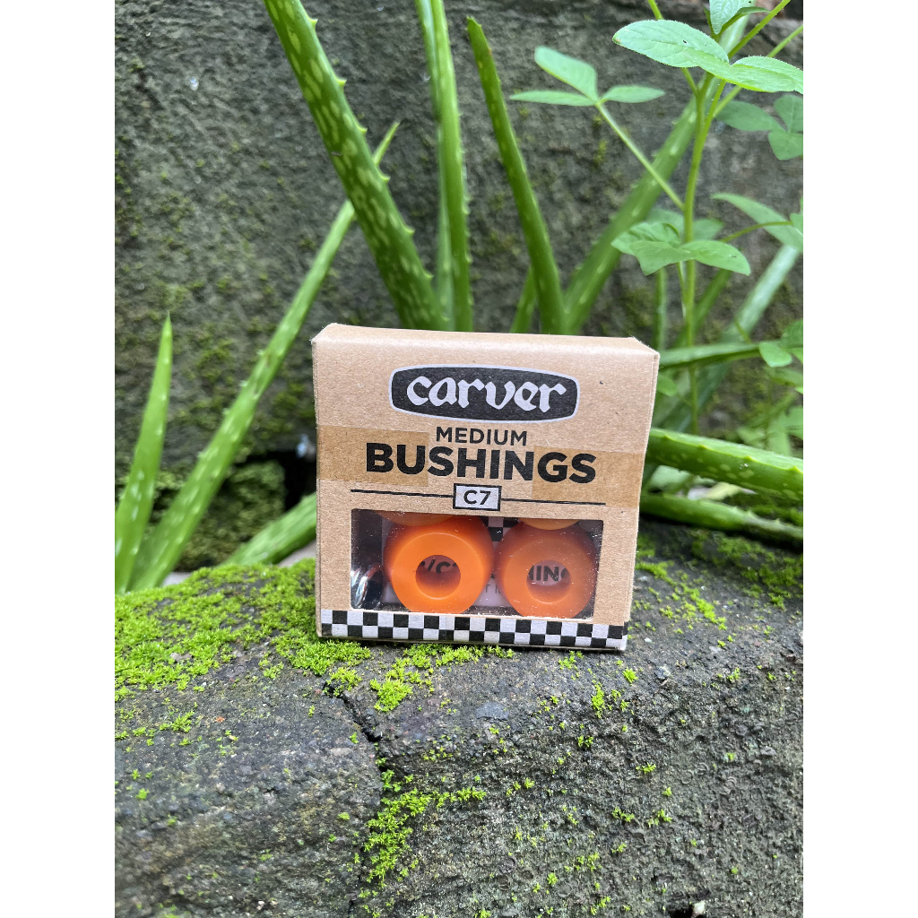 Bushings Carver Surfskate C7 Medium Bushing Set 84A/84A - Orange Glo. Carver C7/C2. Original And Gen