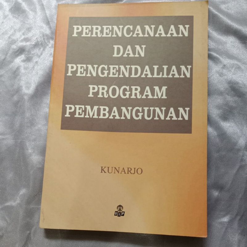 Buku bekas - perencanaan dan pengendalian program pembangunan