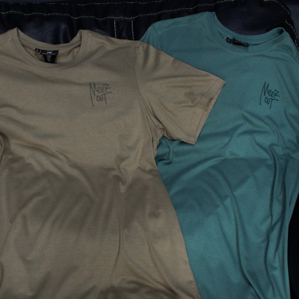 T-shirt Meercut Bahan Cotton Bamboo 30s