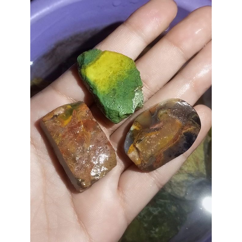 Natural Bahan Batu Pancawarna Garut