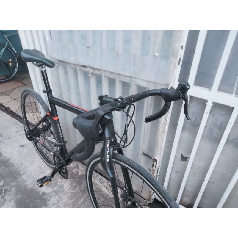 sepeda roadbike police Toronto hitam second