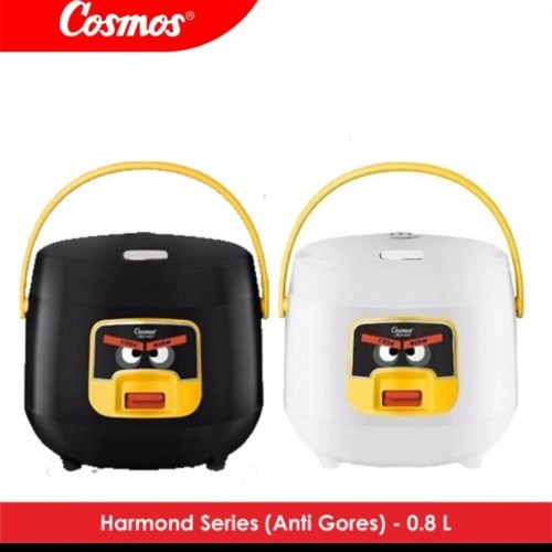Cosmos Rice Cooker Mini 0.8 Liter 3In 1 Crj 6601 Mcom Kecil.Hitam