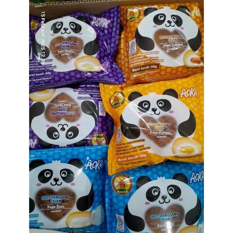 

Aoka Panda Roti Panggang 60g