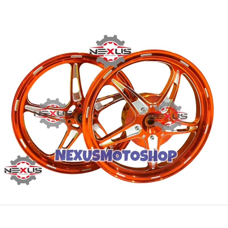 Velg Vnd Bintang Laut Ring 14 Vario 110/ Beat/ Scoopy / Spacy / Genio 160x14 & 185x14 Velg Racing Vn