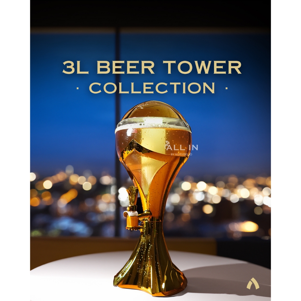 3L Beer Tower Dispenser / Tower Bir / Botol Beer