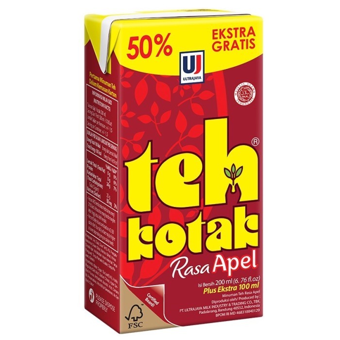 

Ultra teh kotak 300ml all varian