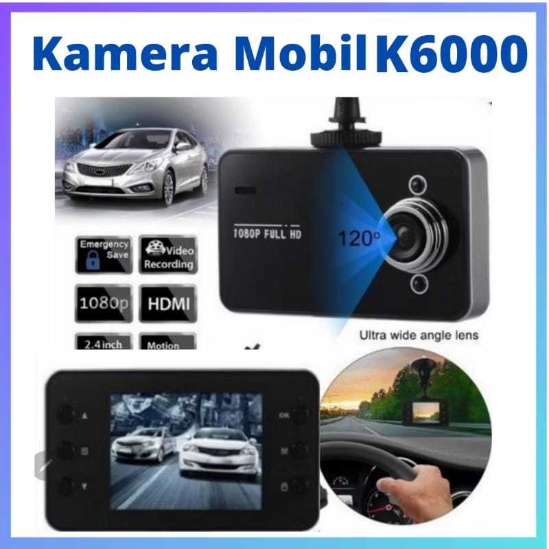 Camera DVR Mobil Dashboard With Holder 1080P Kamera Mobil Dashcam