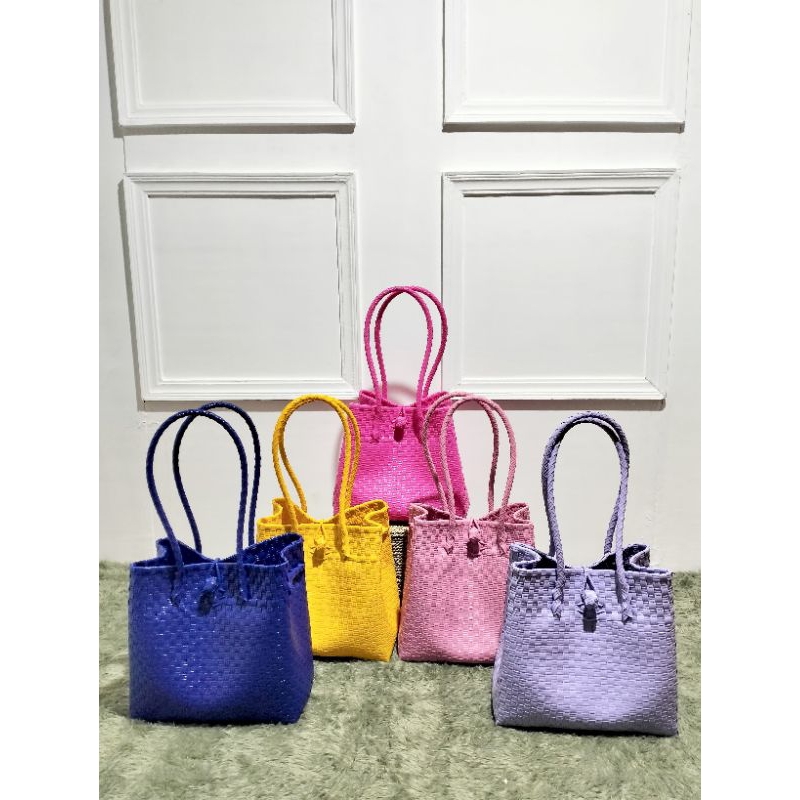 READY Tas Anyaman Plastik Jali Size M