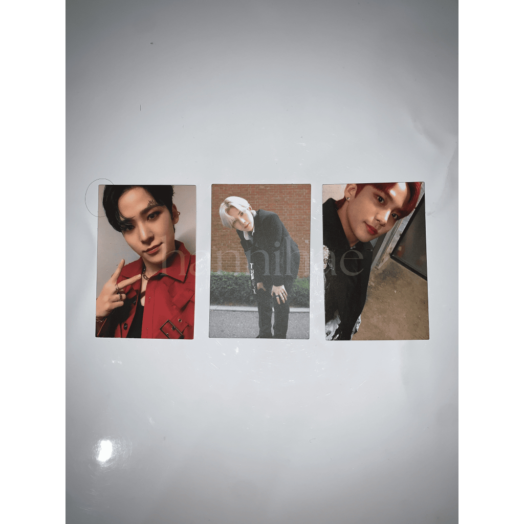PC PHOTOCARD ATEEZ YUNHO, YEOSANG, JONGHO INCEPTION PART 1 ZERO FEVER PART 2