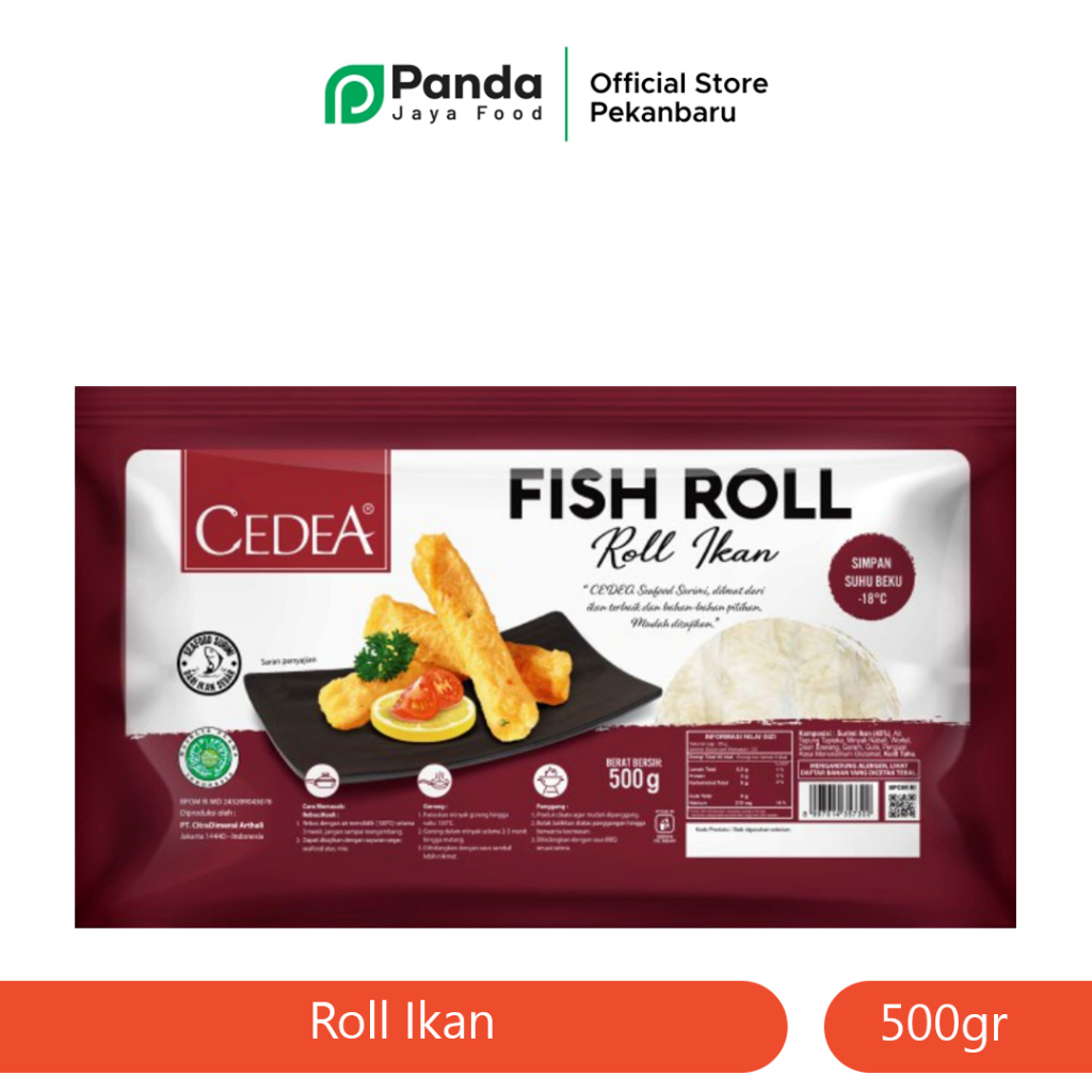 

Cedea Fish Roll Original 500 Gram