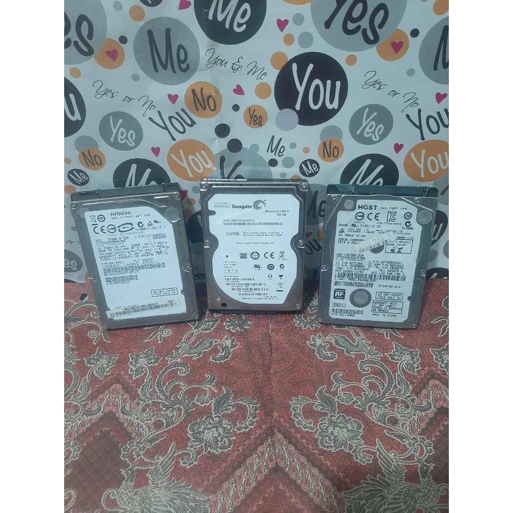 hardisk hdd laptop 320gb health 100% hitachi, seagate, hgst sata