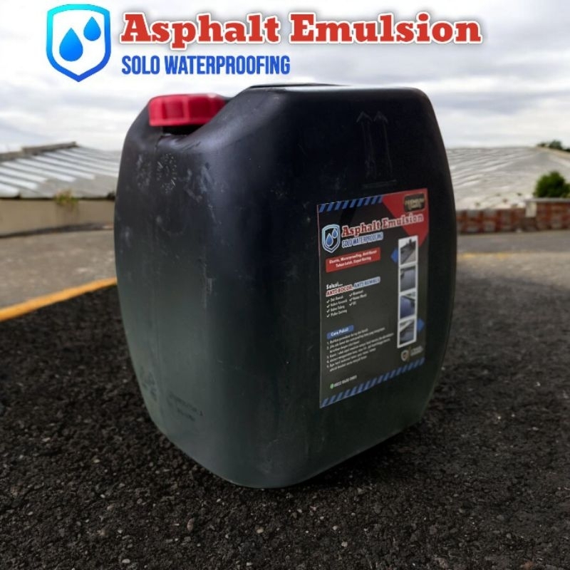 Cat Tembok Anti Bocor Aspal Cair 20KG Anti Bocor Cat Kolam Anti Bocor Asphalt Emulsion for Waterproo