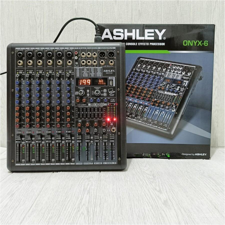 Mixer Ashley Onyx6 Mixer audio Ashley Onyx 6usb bluetooth