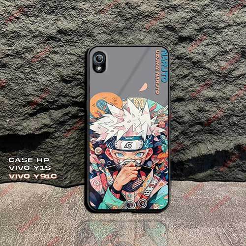 CASE VIVO Y91C / VIVO Y1S SOFTCASE HP VIVO Y91C CASING VIVO Y1S - CESING PREIMUM GLOSSY MOTIF NARUTO