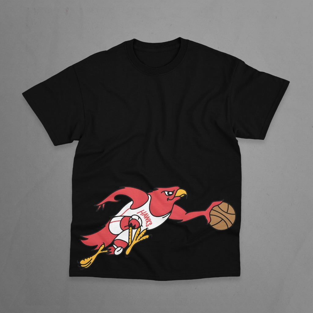 KAOS HAWKS // T-SHIRT HAWKS // ATLANTA HAWKS // T-SHIRT BASKET NBA // KAOS BASKET NBA // 005