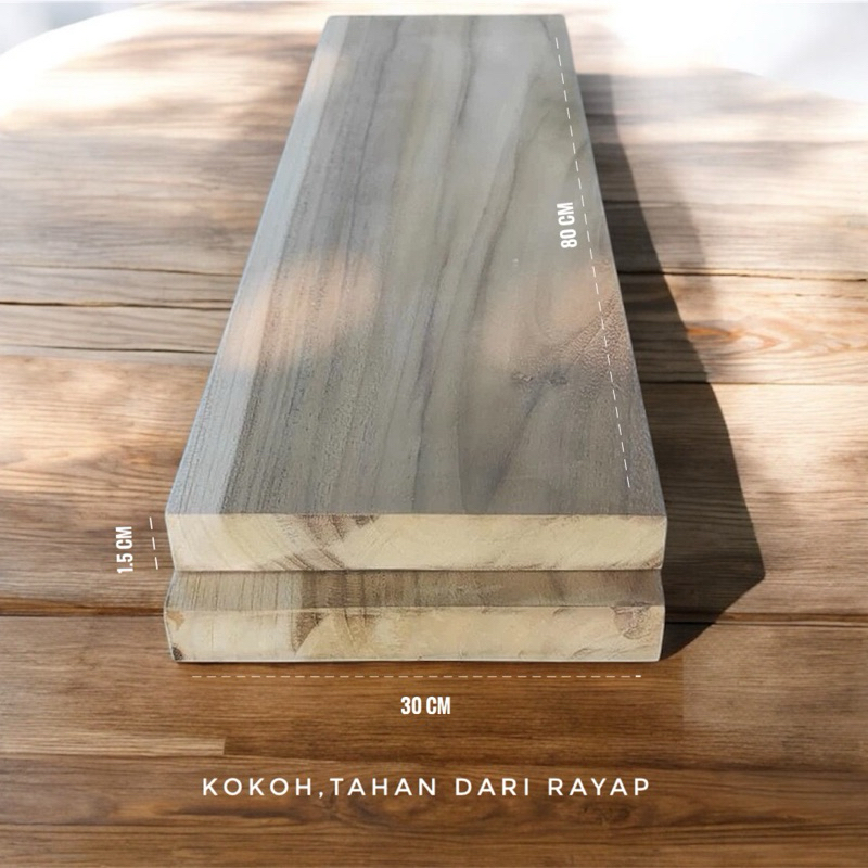 Papan Kayu Jati Asli Perhutani