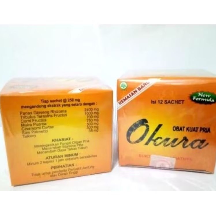 OKURA OCURA ORIGINAL SUPLEMEN KUAT HERBAL STAMINA PRIA TAHAN LAMA