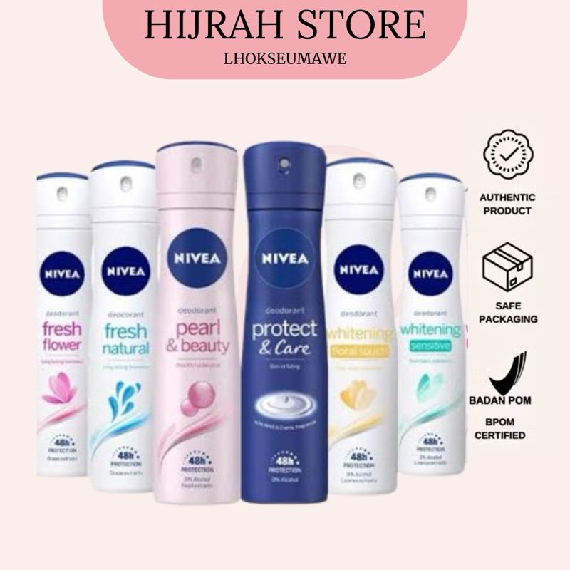 HIJRAH STORE NIVEA DEODORANT SPRAY SERIES