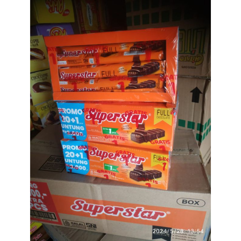 

wafer Roma mayora superstar 12pcs
