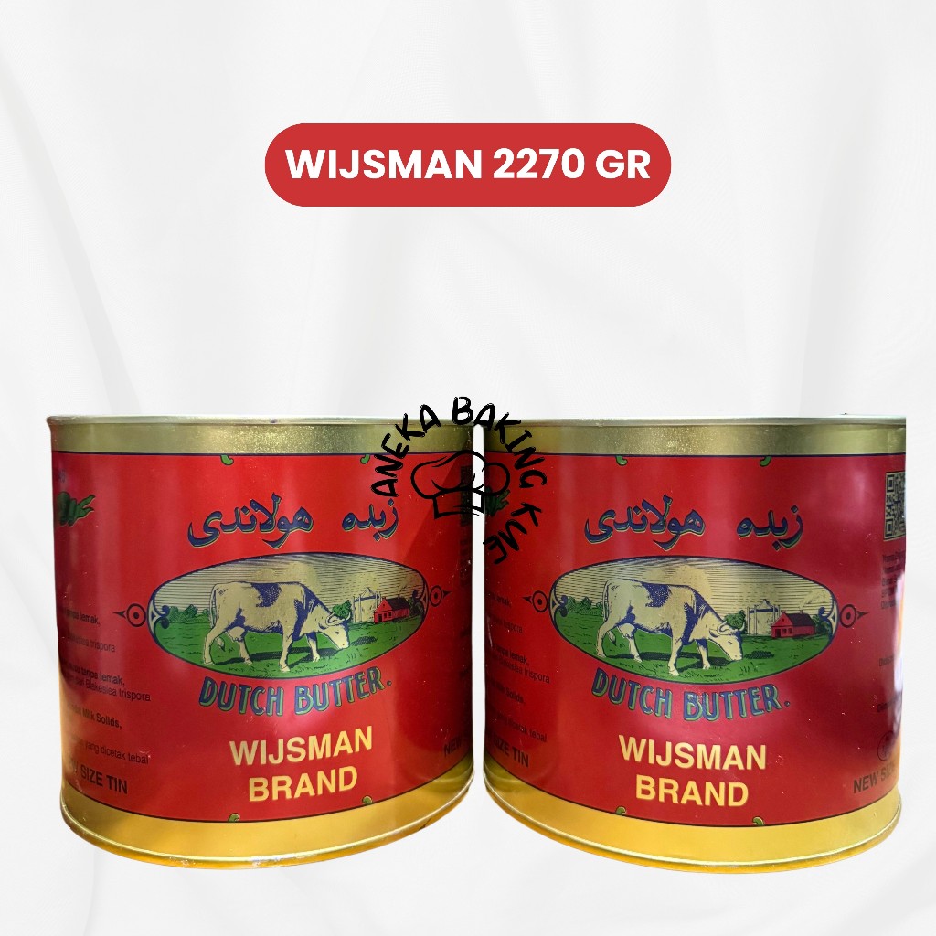 

BUTTER WIJSMAN 2270 GR / MENTEGA WISMAN WYSMAN BUTER 2KG