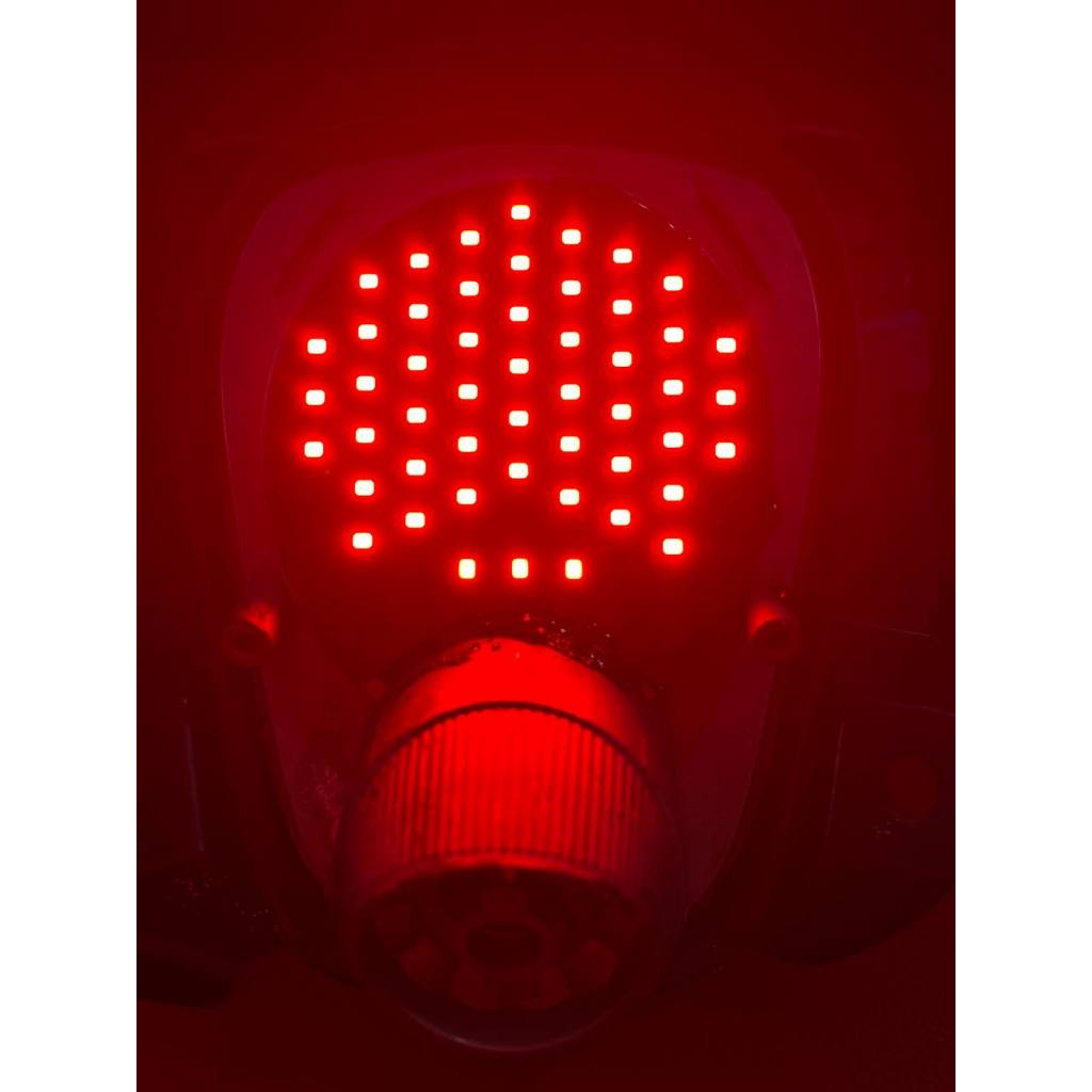Stoplamp Running 8 Mode Scoopy Karbu Lampu Rem LED Motor Variasi Custom