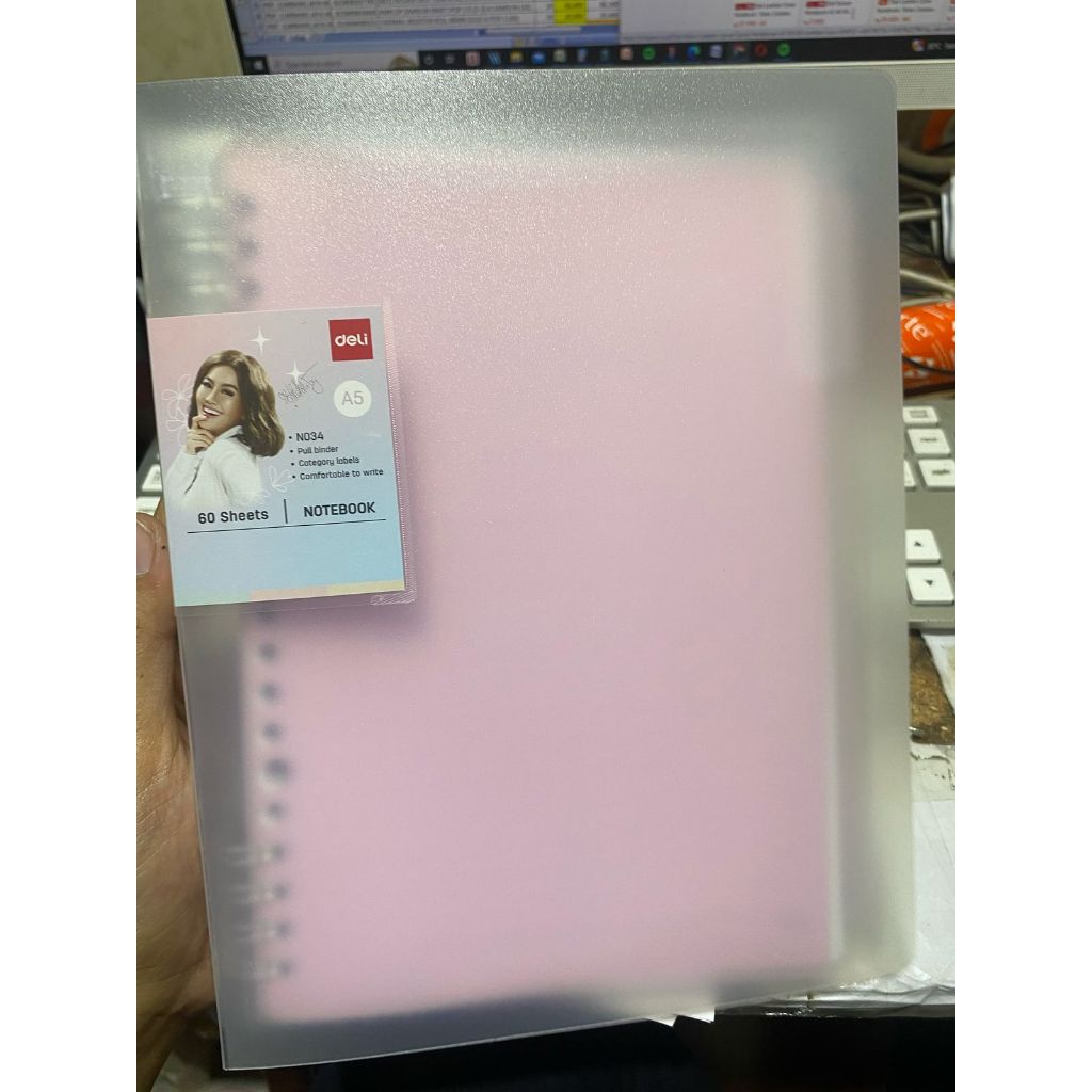 

TBMO Deli Binder / Loose-Leaf Notebook A5 60 Lembar N034