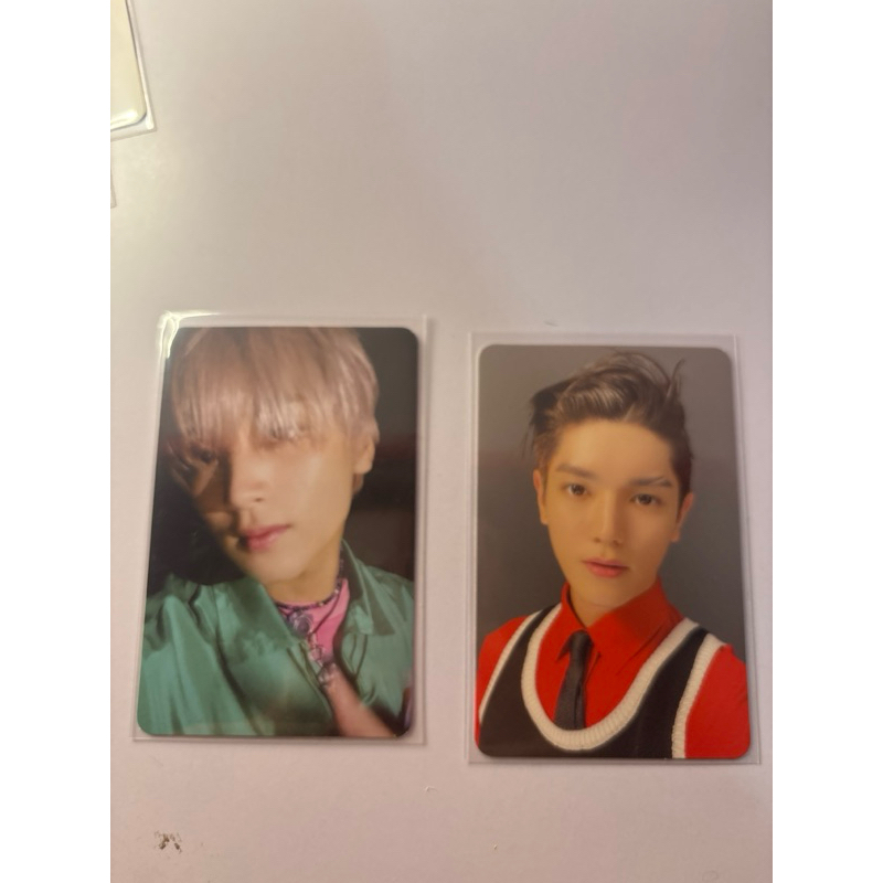 PHOTOCARD HAECHAN TAEYONG NCT 127 FAVORITE