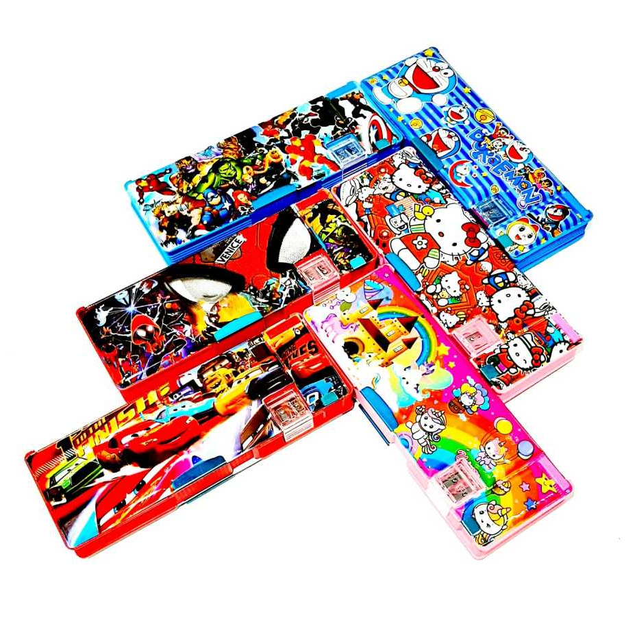 

Harga Grosir 1pcs Kotak Pensil Motif Plus Serutan CC-7813/ CP-SQ7825