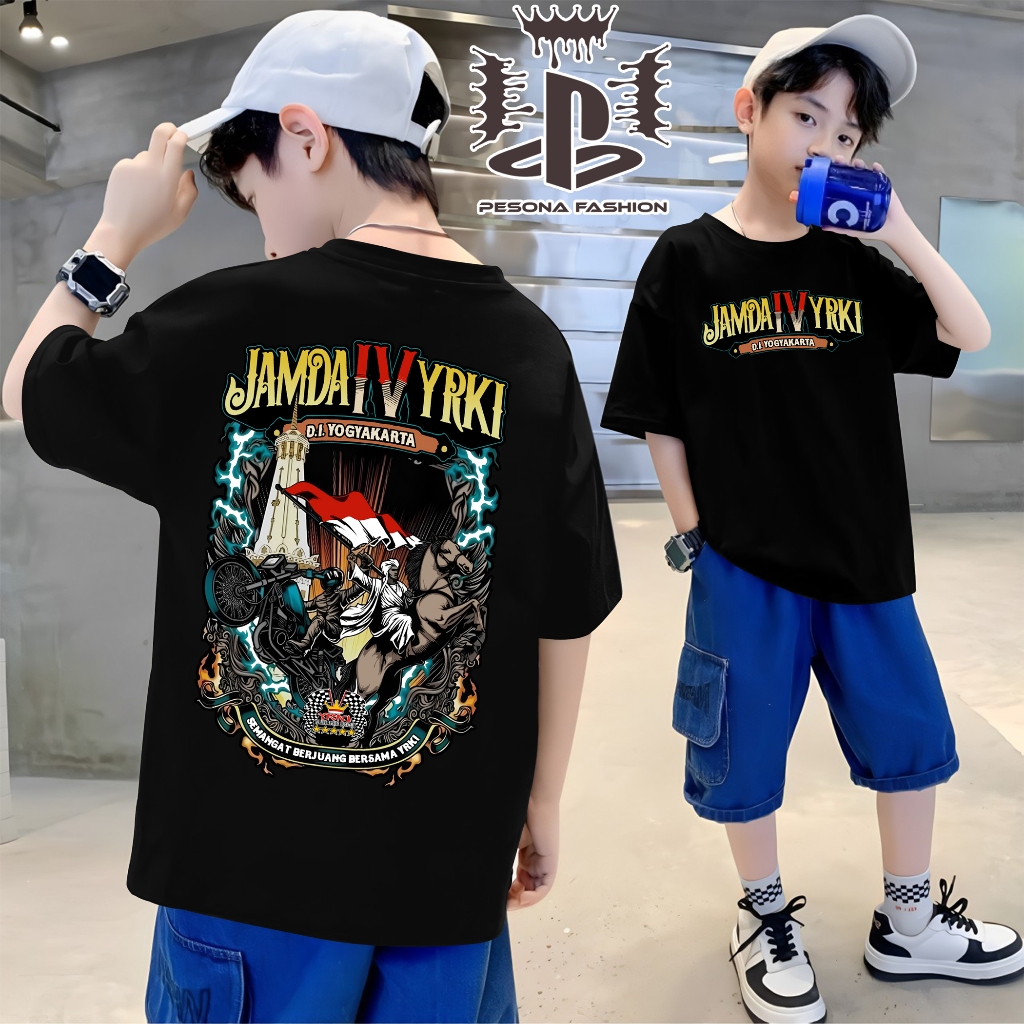 KAOS ANAK JAMDA IV DIY - KAOS JAMDA IV YRKI PENGPROV DIY by KAGA CREATIVE - KAOS RXLENGAN PENDEK