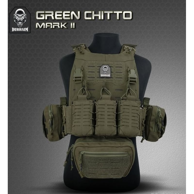 ROMPI BODYVEST GREEN CHITTO DURHAIM