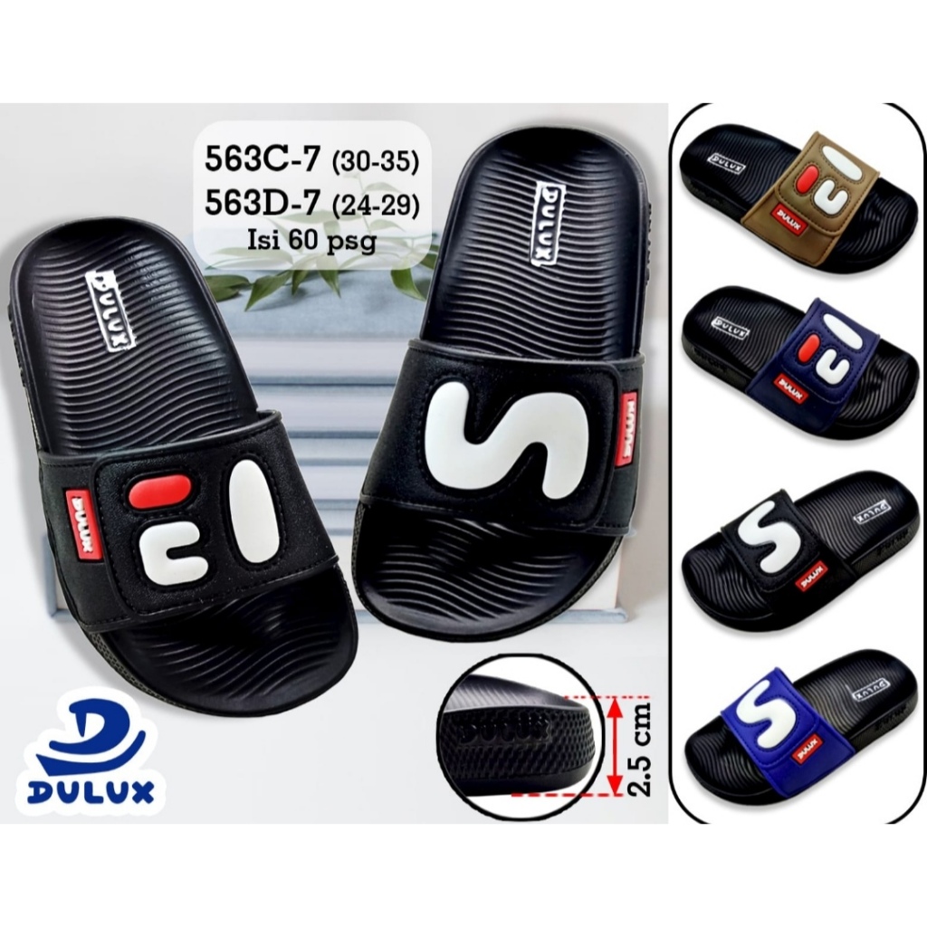 Sandal Selop Anak Laki laki Dulux 563/Sandal Selop Anak Laki laki kekinian/Sandal Selop Anak Laki la