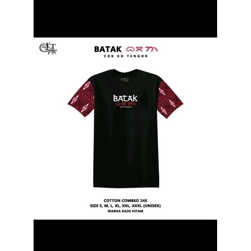 KAOS CKT BATAK AKSARA