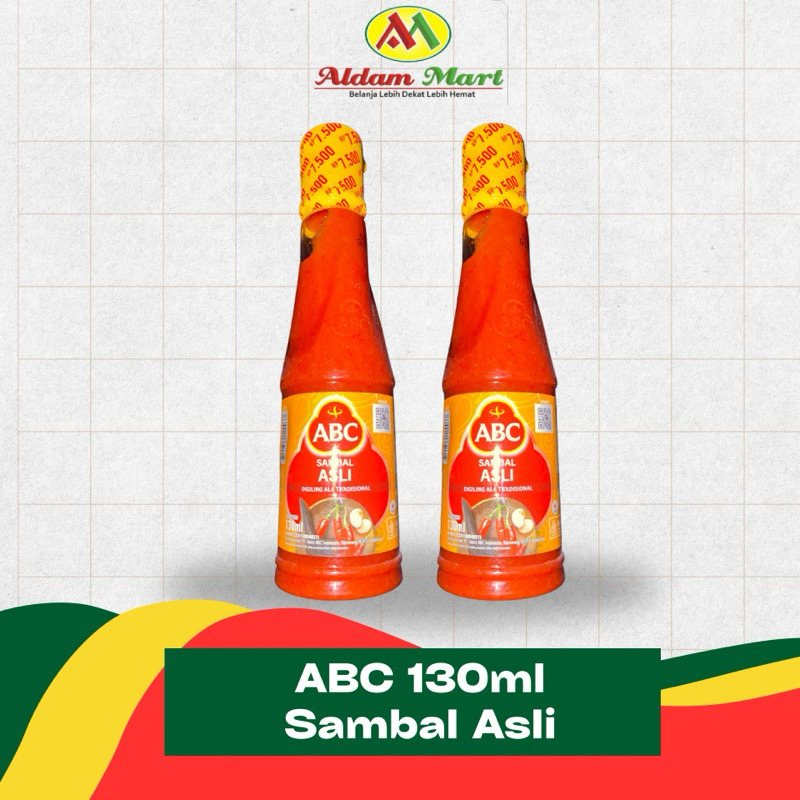 

A.M/ ABC Sambal Asli Digiling Ala Tradisional 130ml