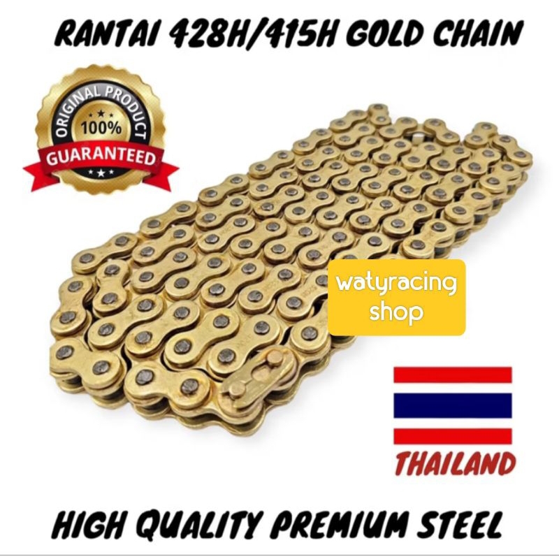 Rante Rantai Gold Emas 428H 428H Thailand 106 112 120 130 L THAILAND