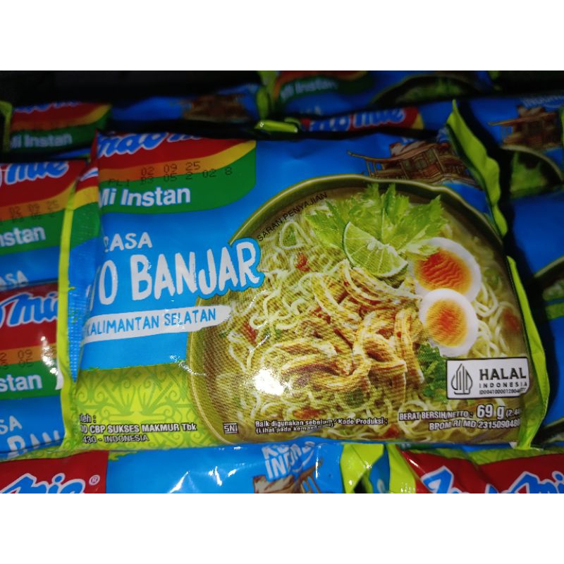 

Indomie rasa Soto Banjar Khas Kalimantan Selatan