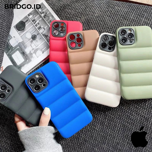 Puff case premium case iphone 7 8 plus x xs xr xs max 11 12 pro max