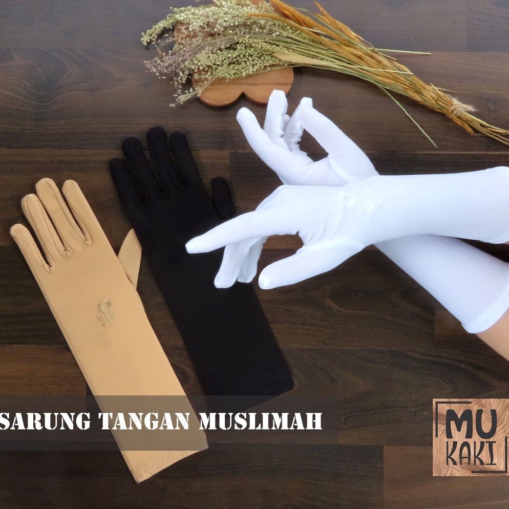 Tren Sarung Tangan Wanita Muslimah Full Jari  Sarung Tangan Pengantin
