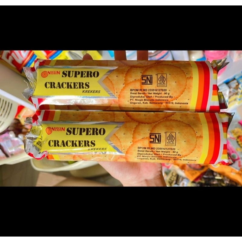 

Nissin Supero Crackers Biskuit Kemasan 90 g