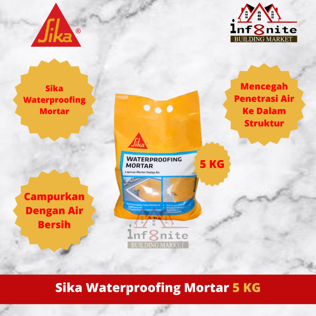 Sikatop 107 Seal Sika Top Semen Instan Waterproofing Mortar 5 Kg