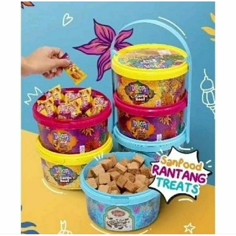 

HAMPERS VERITOP DLOOPS RANTANG SANFOOD FREE RANTANG ISI 3