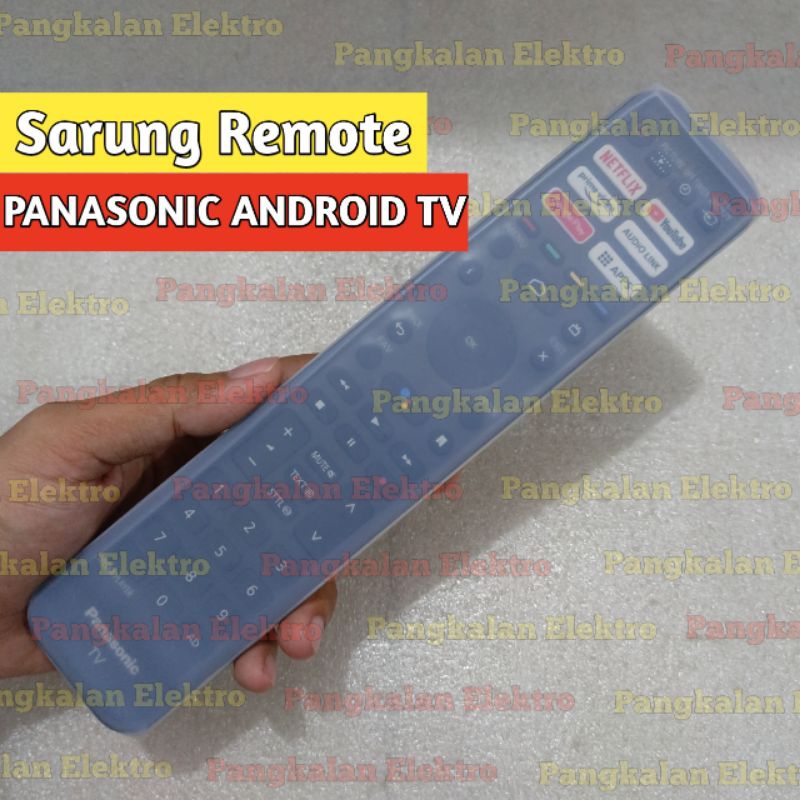 Sarung Remote Panasonic Android TV Sarung Silikon Pelindung Cover Remote Panasonic Android TV