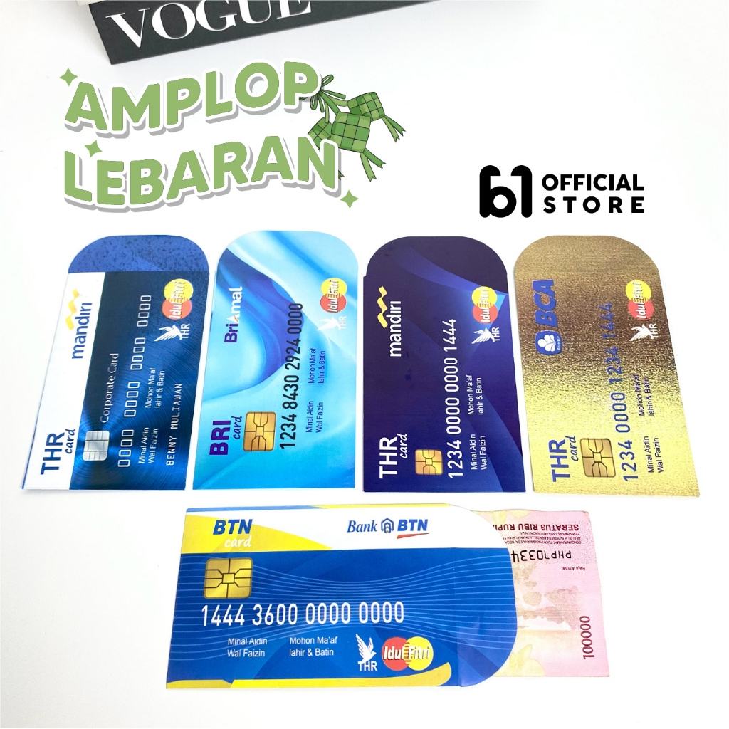 

Amplop THR 2025 model atm isi 100 lembar abgpou lebaran idul fitri amplop lucu dan unik