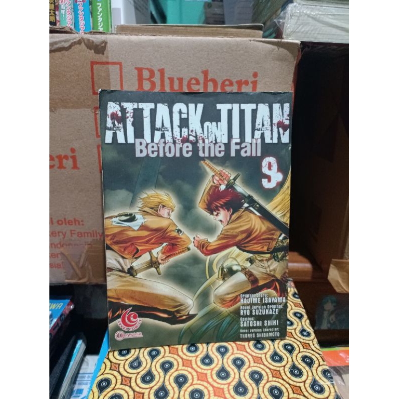 Komik attack on Titan before the fall 9 / komik attack on Titan before the fall vol 9