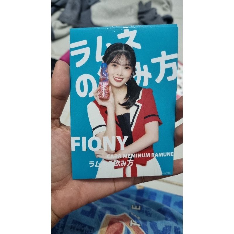 pp fiony jkt48 cara meminum ramune