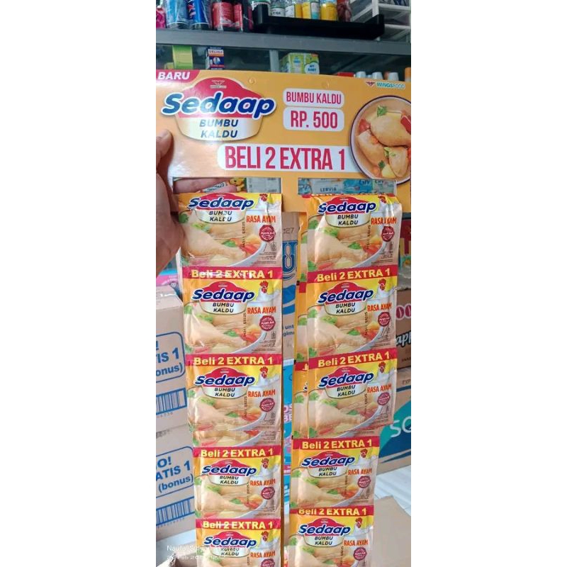

sedap kaldu ayam sapi 18 x 9gr