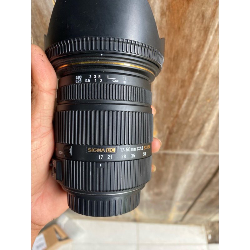 sigma 17-50mm f2,8 for canon