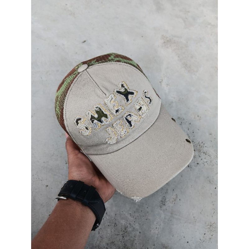 Topi Trucker Camo Smex Jeans