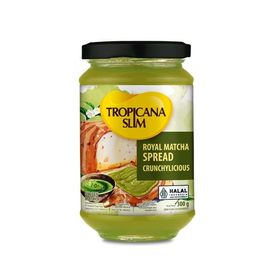 

Tropicana Slim Royal Matcha Spread 300 gram - Selai Matcha Bebas Gula Pasir