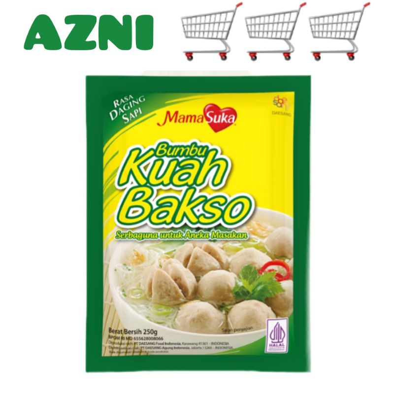 

Mamasuka Bumbu Kuah Bakso 250 Gram - Mama Suka